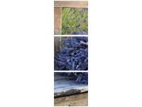 90X30CM BUKIET LAWENDY TRÓJ OBRAZ DRUK