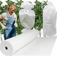 AGROWŁÓKNINA ZIMOWA BIAŁA otulina okryciowa ochronna krzewy 30x1,6m