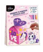 kreowanie po numerach szkatułka serce kidea 8305
