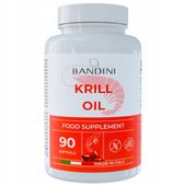 Bandini Antarctic Krill Oil | Olej z Kryla Antarktycznego 1000mg | 90 Kaps…