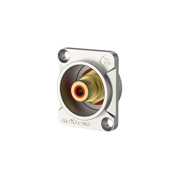 Roxtone gniazdo tablicowe RCA RF2D-N-R zdjęcie 1