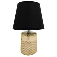 LAMPKA NOCNA ZŁOTA NOWOCZESNA LAMPA STOŁOWA MAŁA LAMPKA BIURKOWA