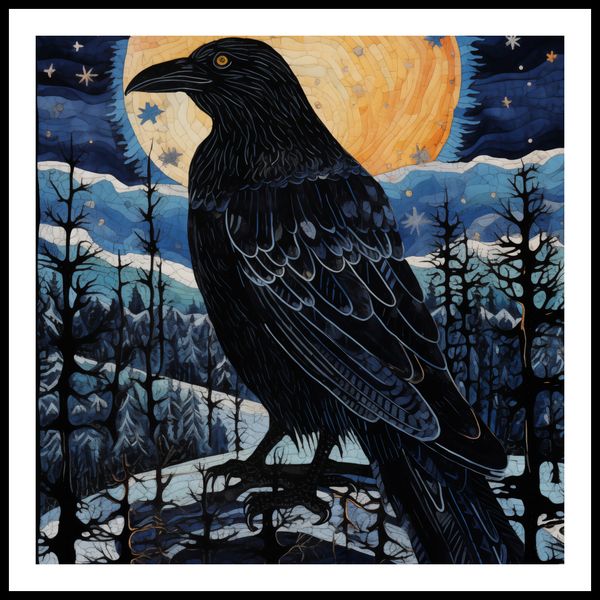 Plakat 60x60cm Kruczy Mąciciel zdjęcie 3