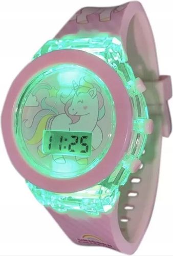 zegarek elektroniczny UNICORN jednorożec LED dla dziewczynki dziecka dzieci na Arena.pl