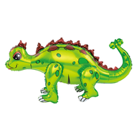 balon foliowy zielony dinozaur 73x36cm 3d bal