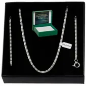 PIĘKNY ŁAŃCUSZEK SREBRNY BŁYSZCZĄCY PŁASKI PR. 925 PREZENT DLA KOBIETY MAMY