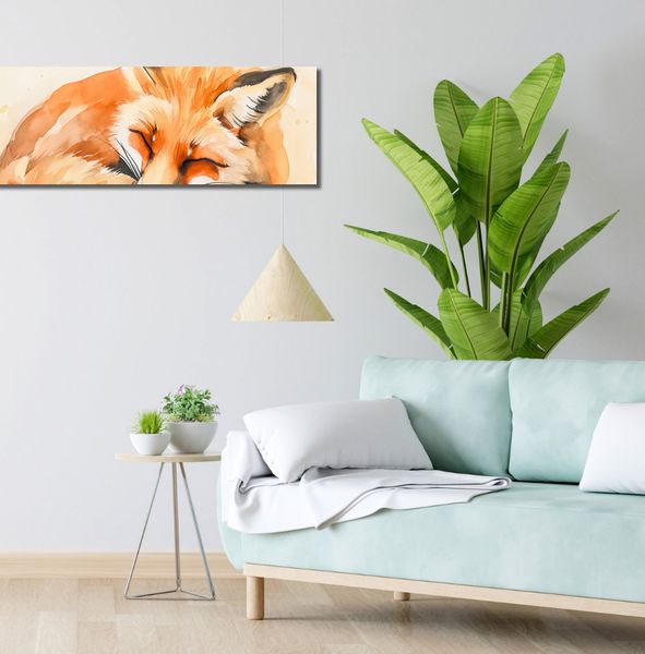 Obraz 100x30cm Akwarelowa Sielanka zdjęcie 2