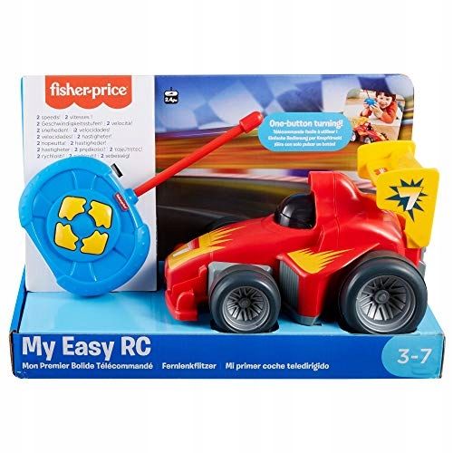 FISHER-PRICE MY EASY RC SAMOCHÓD ZDALNIE STEROWANY 3-7 LAT na Arena.pl
