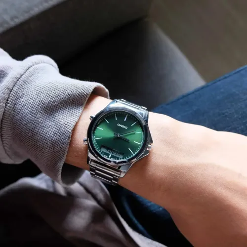 ZEGAREK MĘSKI CASIO MTP-VC01D-3E+ BOX (zd239b) na Arena.pl