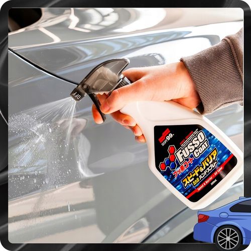 Soft99 fusso coat speed barrier wosk szybki detail zabezpieczenie lakieru na Arena.pl