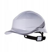 Kask Hełm ochronny roboczy z daszkiem Basetball Diamond V Delta Plus Biały