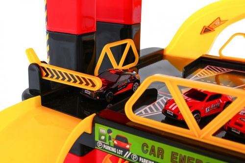 5-Poziomowy Parking Dla Dzieci 3+ Ruchoma Winda + 10 Autek Resoraków na Arena.pl