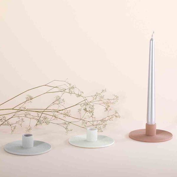 CANDLEHOLDER/AH/MORAB/ROSE/12X3,5 zdjęcie 3