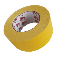 TAŚMA 3160 50mm/50m ŻÓŁTA, DUCT TKANINOWA POWLEKANA WODOODPORNA, SCAPA