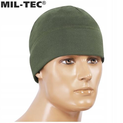 CZAPKA ZIMOWA TERMOAKTYWNA SPORTOWA MIL-TEC BEANIE SOFT POLAROWA OLIVE na Arena.pl