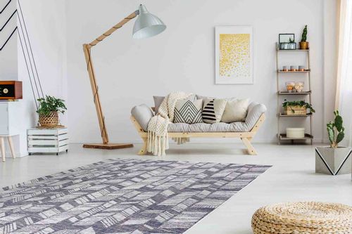 RUG/LU/VINEA/CHEVRON/CREAM+BLUE/120x170 na Arena.pl