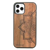 drewniane etui na iphone 12 / 12 pro mandala jabłoń