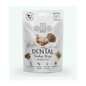 Ollo Air Dried Dental Turkey Strips 80 g
