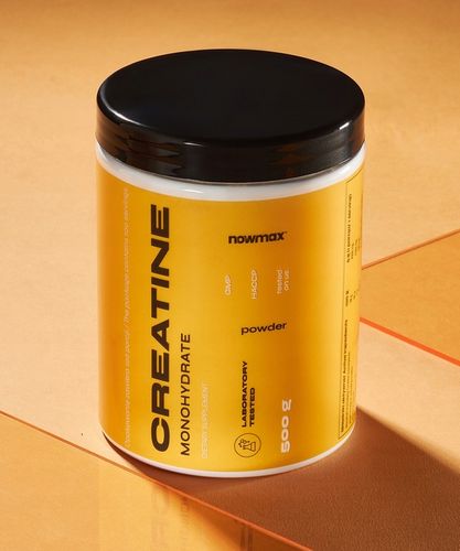 nowmax KREATYNA MONOHYDRAT CREATINE MONOHYDRATE 500 g SIŁA POMPA + WPC na Arena.pl