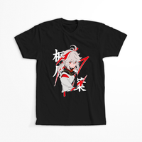 Koszulka Czarna Genshin Impact - Kazuha - WYBIERZ KOLOR Męska L