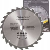 Tarcza do drewna Falon-Tech 300 mm 24T 32 mm FTBW3003224