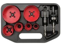 YATO OTWORNICE KORONKI BIMETALOWE OTWORNICA ZESTAW ELEKTRYKA 8SZTUK YT-3380