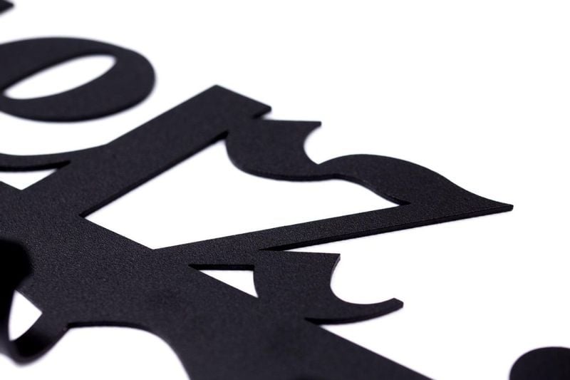 Wieszak ścienny Rozbierz się czarny zdjęcie 3