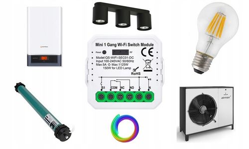 Przekaźnik WiFi Sterownik beznapięciowy TUYA Smart na Arena.pl