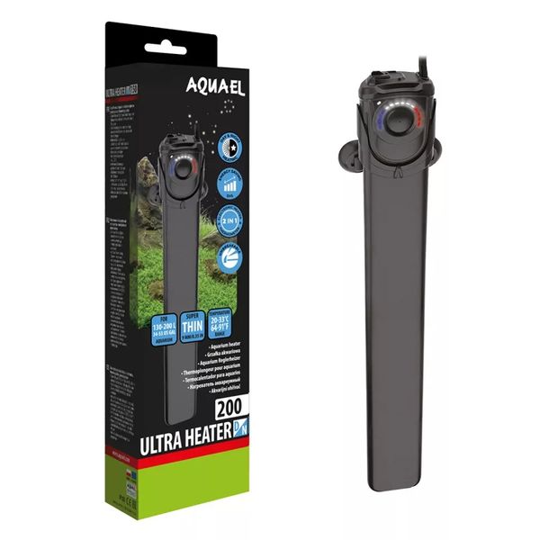 Aquael Ultra Heater D&N 200W - grzałka do akwarium zdjęcie 1