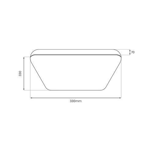 PLAFON NEMO BLACK 16W PIR na Arena.pl