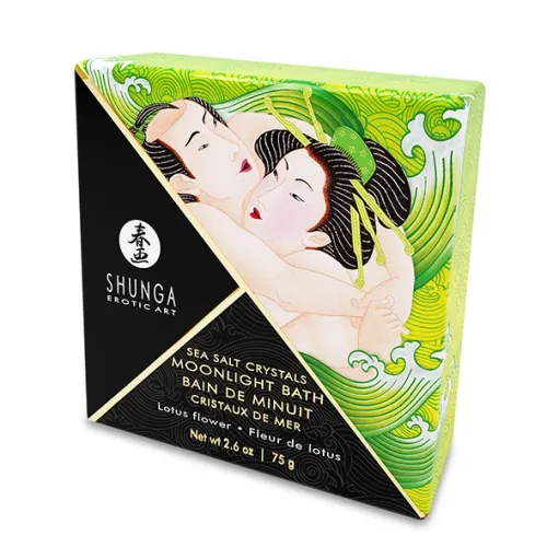 shunga bath salts lotus flower sol do kąpieli 75g aromatyczna na Arena.pl