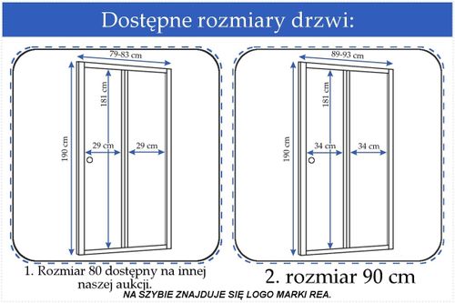 Drzwi Prysznicowe Perfect Space 80 na Arena.pl