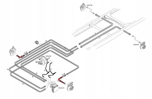 10218 elastyczny przewód hamulcowy 504196881 Iveco Daily IV 35s17 przód na Arena.pl
