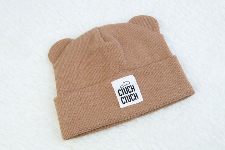 CZAPKA NIEMOWLĘCA Z USZAMI podwójna JESIEŃ 36-38 zdjęcie 3