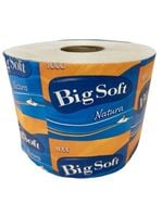 Papier toaletowy ekologiczny szary DUŻA ROLKA Big Soft 80 metrów 30 rolek