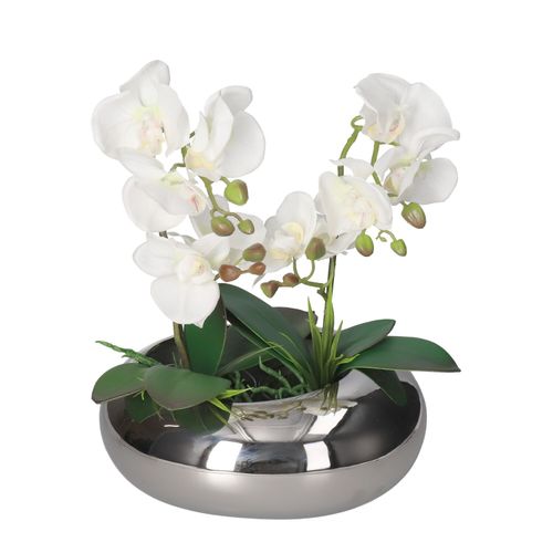 DONICZKA OSŁONKA CERAMICZNA SREBRNA NOWOCZESNA DUŻA na Arena.pl