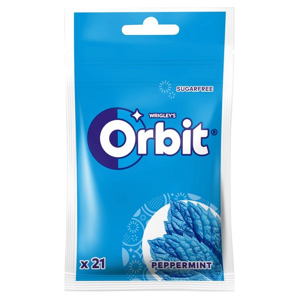 Orbit Peppermint Guma do żucia bez cukru 29 g zdjęcie 1