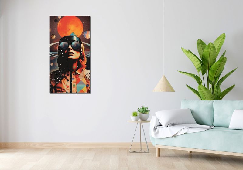 Obraz 50x100cm Kosmiczne Wizje zdjęcie 2