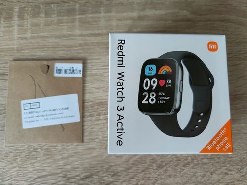 Smartwatch XIAOMI Redmi Watch 3 Active Czarny na Arena.pl