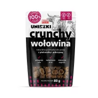 Uniszki Crunchy wołowina - Pietruszka Pokrzywa 80g