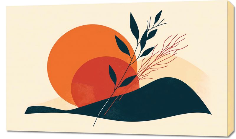 Obraz 100x60cm Zmierzch w Ciszy zdjęcie 1