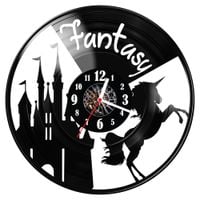 Zegar ścienny z płyty winylowej Fantasy 1844.14