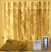 kurtyna świetlna LED 3x3m lampki NA BATERIE