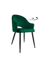 Krzesło obrotowe Velvet podstawa czarna MG25