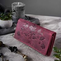 zestaw prezentowy dla niej portfel damski skórzany t-44-chr i etui t-51-chr