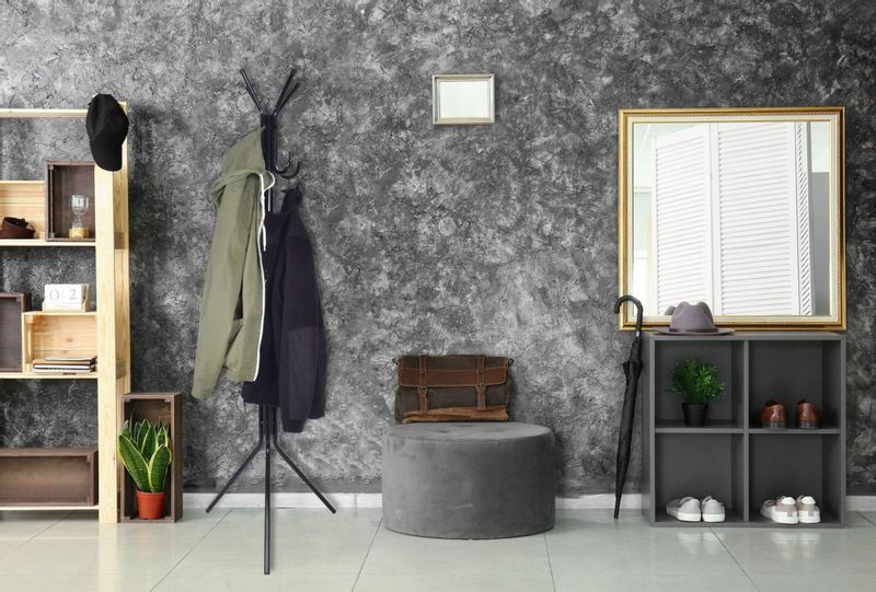 Wieszak stojący Pablo czarny zdjęcie 7