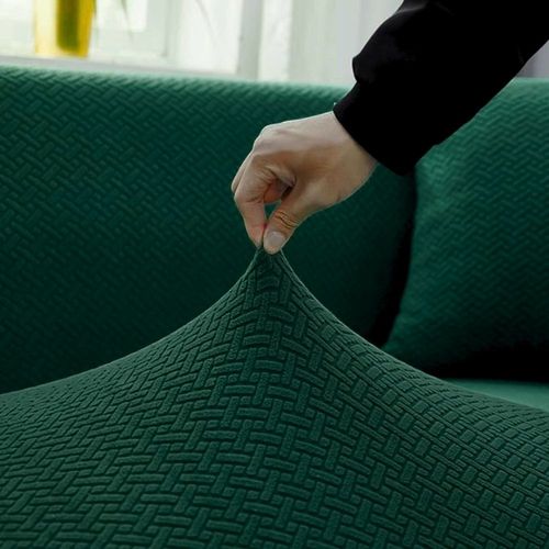 POKROWIEC NA NAROŻNIK KANAPĘ SOFĘ ŻAKARD JODEŁKA na Arena.pl