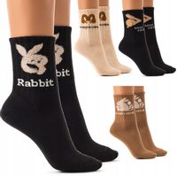 skarpetki damskie KASZMIROWE pastelowe skarpety NATURALNE wełniane CIEPŁE