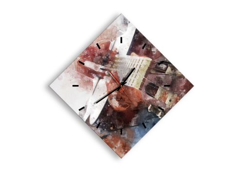 Zegar Ścienny - Muzyka Gitara - 40X40 Cm - C3Ad40X40-4000 na Arena.pl