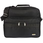 torba męska duża do pracy z nylonu sanchez - czarna